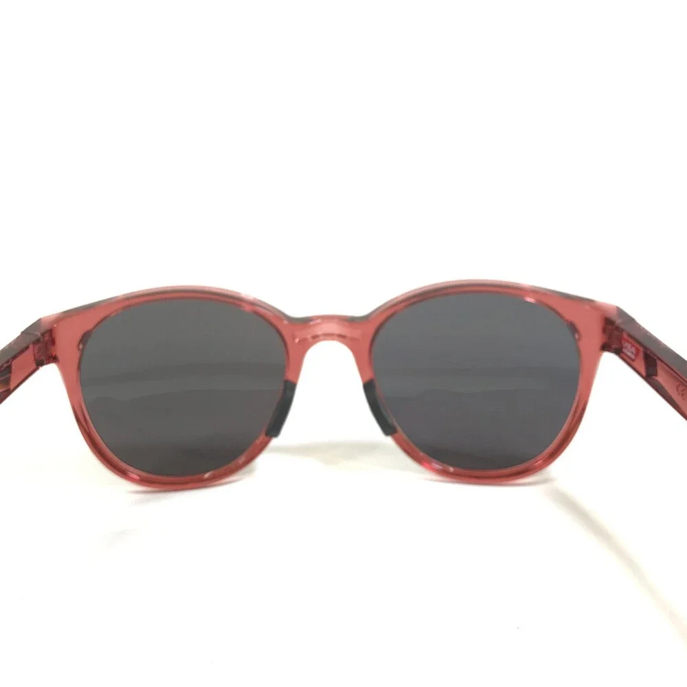 Oakley Sunglasses Spindrift OO9474-0752 Clear Berry Red Gray Polarized Lenses